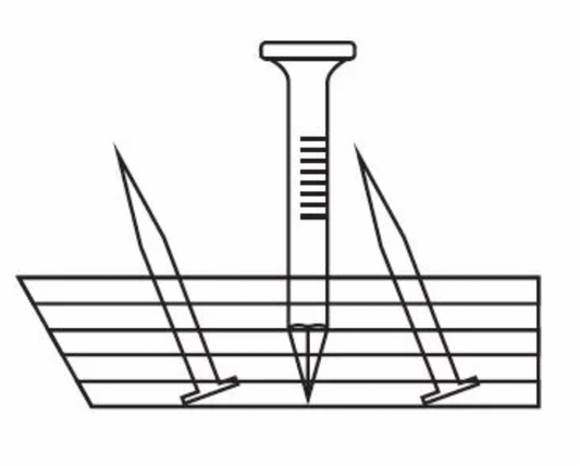 1" Concrete Tack Strip