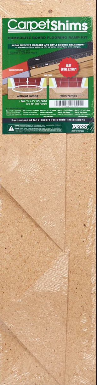 Composite Shim with Ramp Kit 3/8" x 8" x 32"