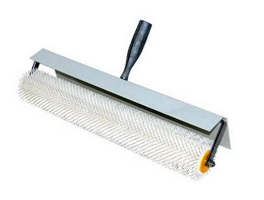 Bubble-Free Spiked Roller