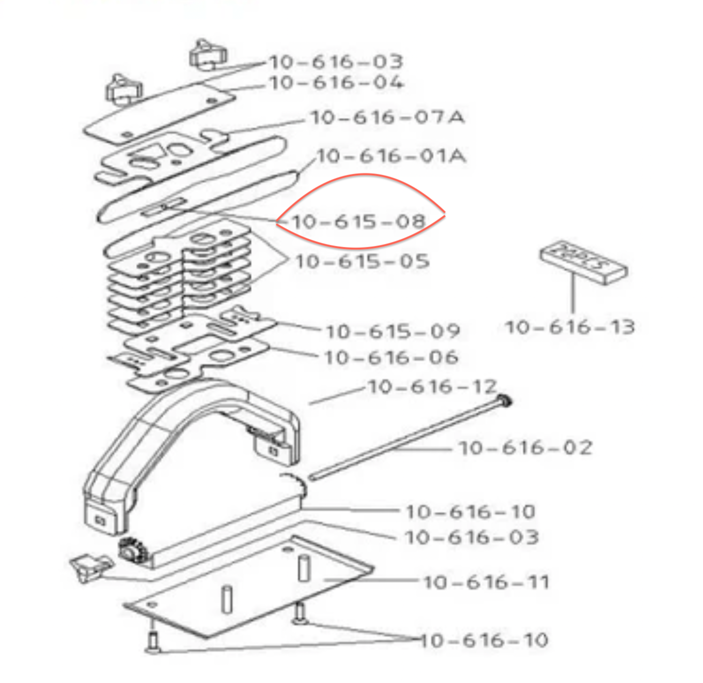Wall Trimmer Blade Replacement Clip