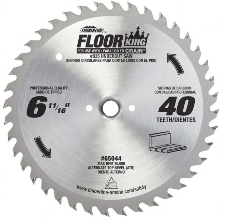 Undercut Saw Replacement Blade