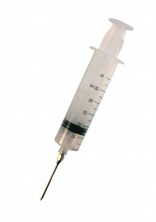 2oz Disposable Adhesive Syringe