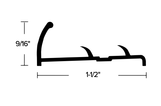 9/16" Standard Pin Clampdown B