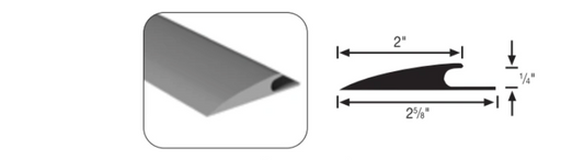 1/4" Glue Down Reducer 174