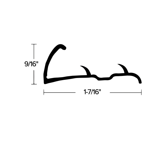 9/16” Standard Pin Clampdown 2114