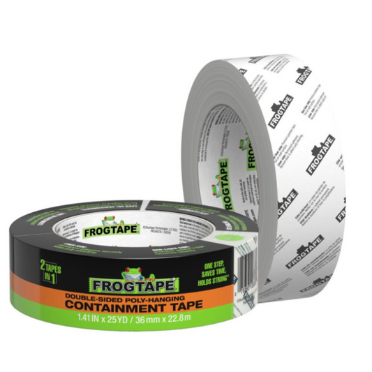 Double Sided Poly Sheeting Containment Tape